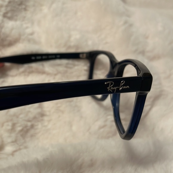 Discountinued RayBan Wayfarer DARK BLUE 5248 2013 51 19 145.+ Case - Picture 2 of 6